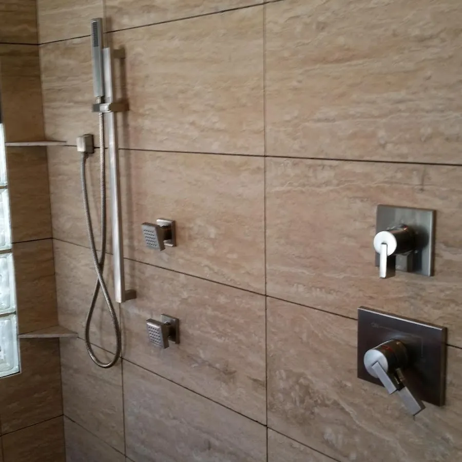 Shower fixture installation for Water Heater Installation in Leoni